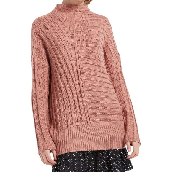 The Fifth Label Sweaters - The Fifth Label Stockholm Cable Knit Sweater - Turtleneck Knit Sweater